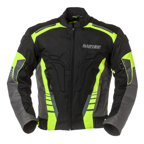 Chaqueta moto verano hombre Rainers modelo JEREZ FLUOR