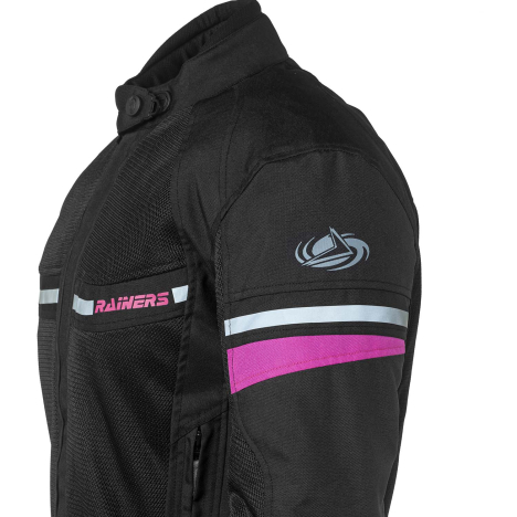 Chaqueta Invierno Moto Mujer Rainers Ilenia Rosa, URA Moto